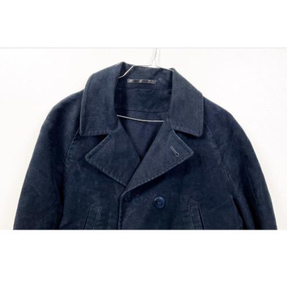 MAURO GRIFONI NAVY BLUE COAT - Picture 3 of 8